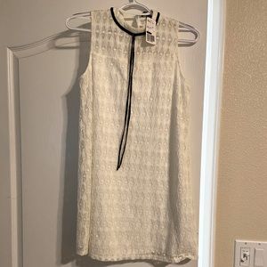 NWT white mini dress